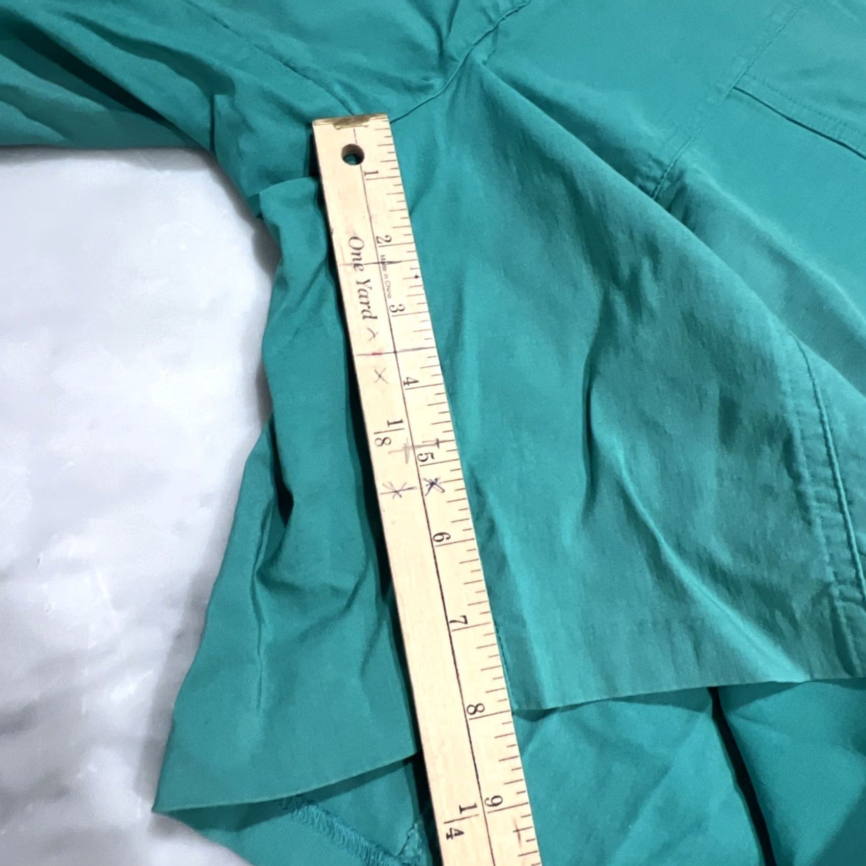 Vintage VINTAGE: No Jamie Sadock Stretch Shorts Women 14 Green Golf Pickleball Pockets Designer Shirt? Size 36" / US 14 / IT 50 - 6 Thumbnail