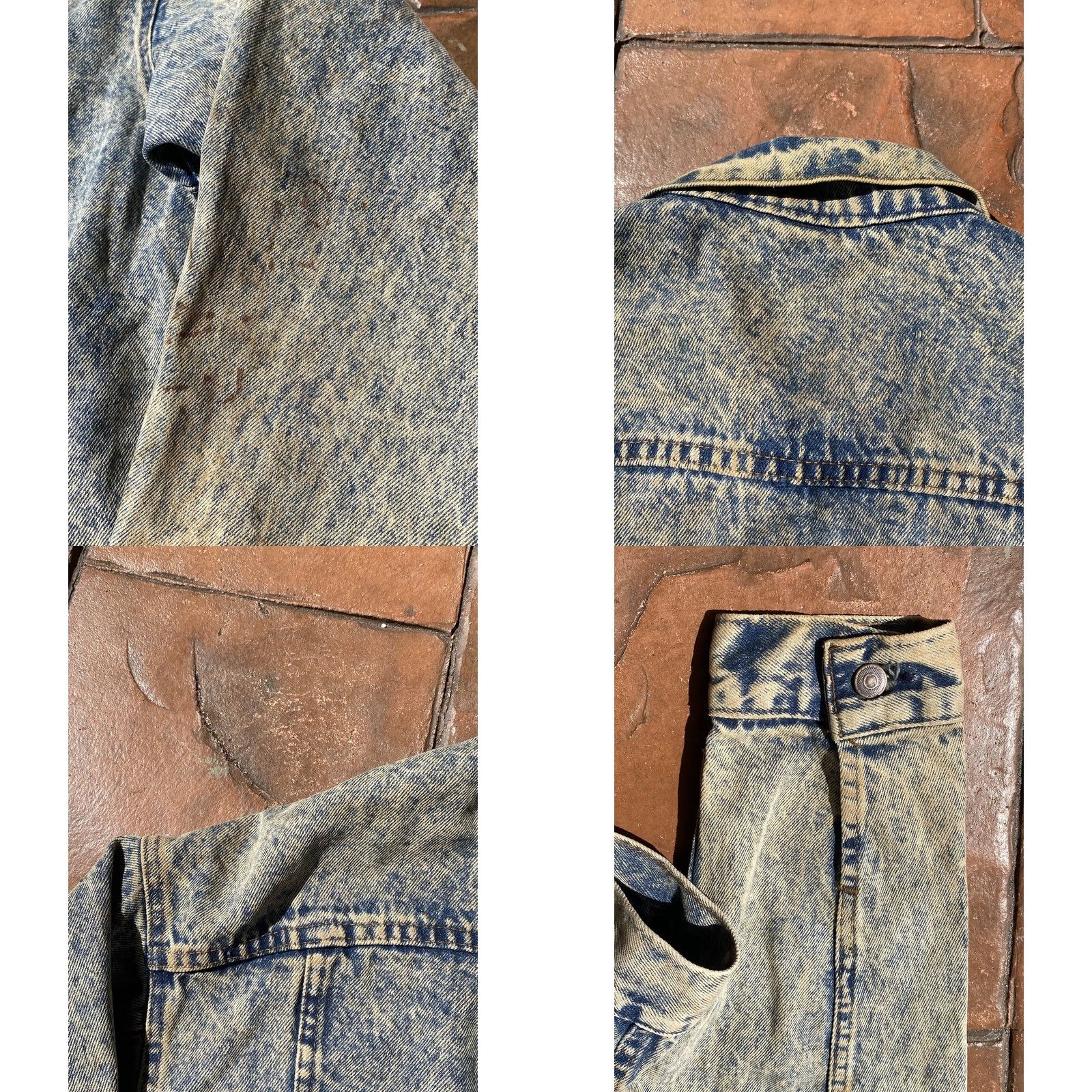 Denime VINTAGE Lyle Lovett Tour 1988 Denim Jacket Large USA Denim Jacket/Coat Size US L / EU 52-54 / 3 - 8 Thumbnail