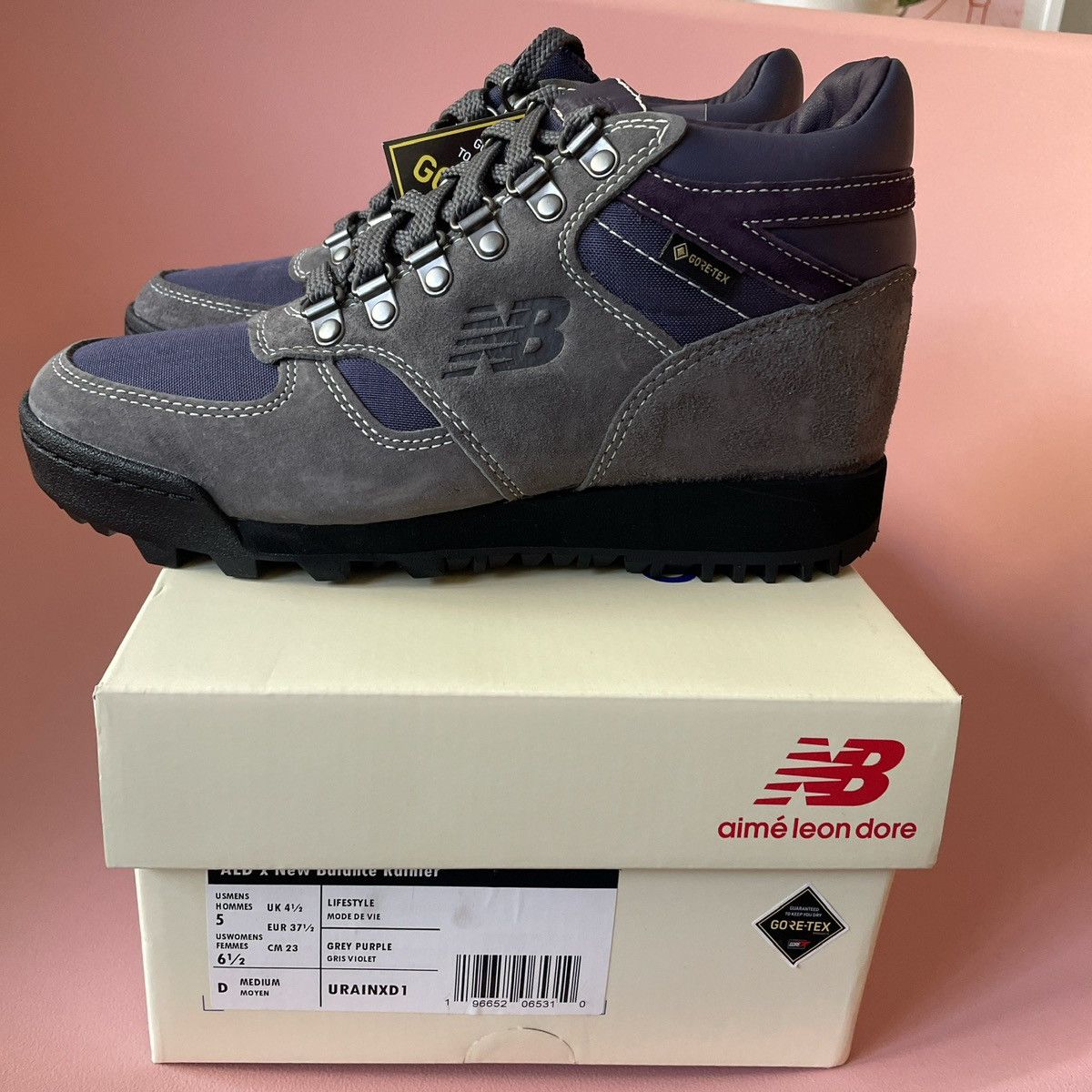 Aime Leon Dore Rainier hiking boots W size 6.5/ M 5
