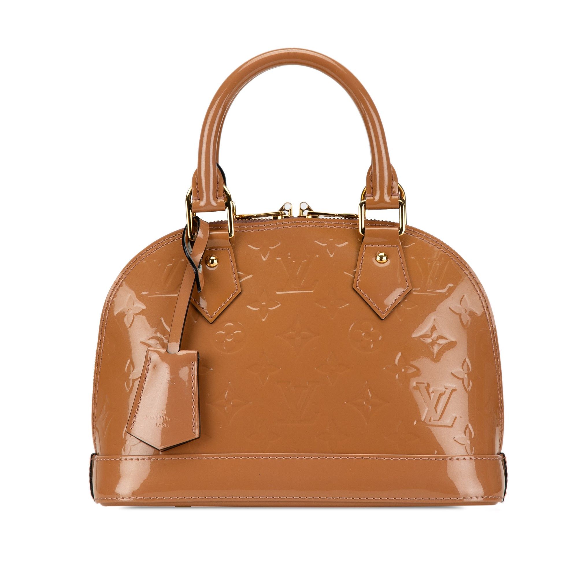 Louis Vuitton Louis Vuitton Monogram Vernis Alma BB Brown Size ONE SIZE - 1 Thumbnail