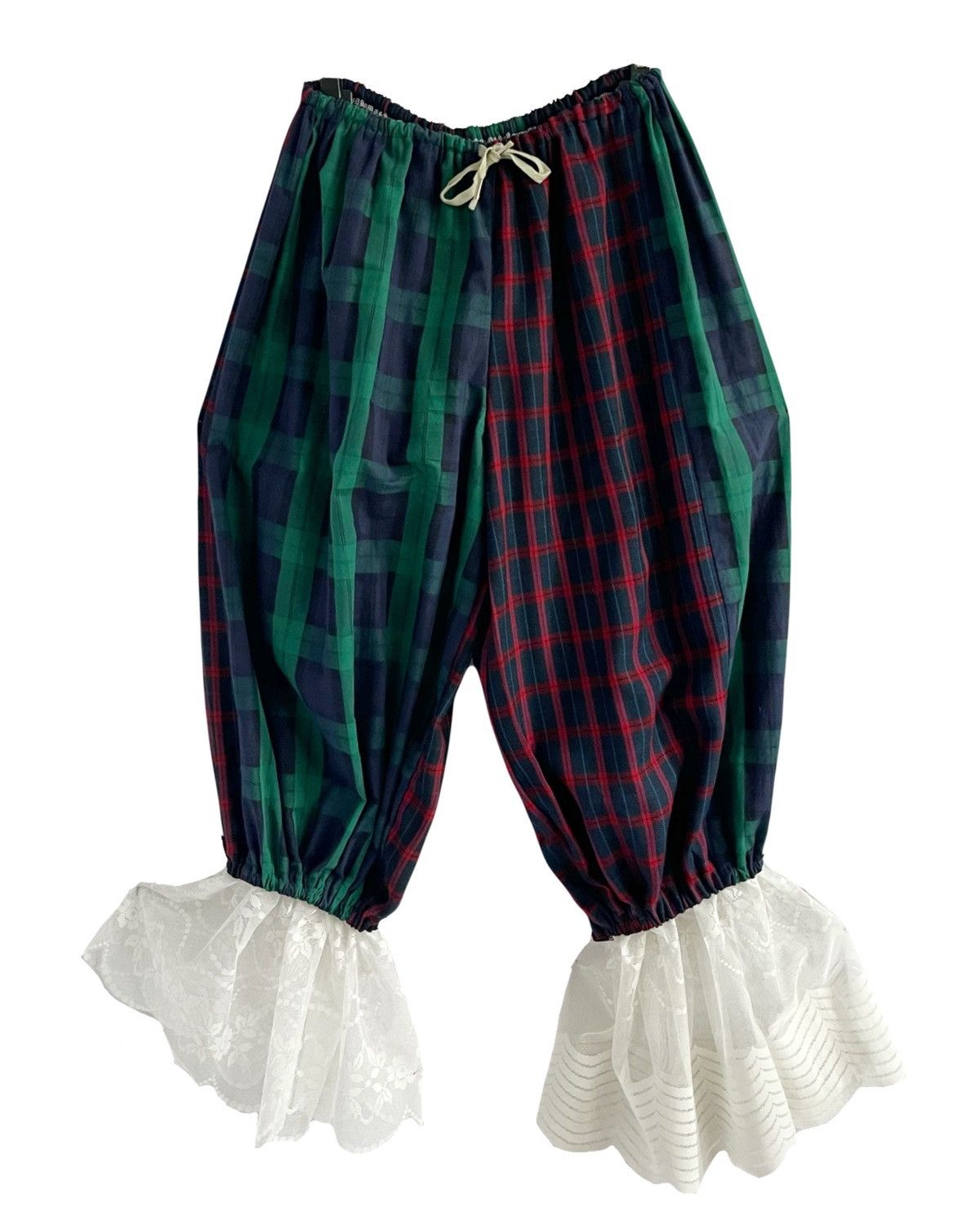 Japanese Brand 1-of-1 Upcycled Japanese Kimono Harem Pants & Apron Belt Set Size 28" / US 6 / IT 42 - 2 Thumbnail