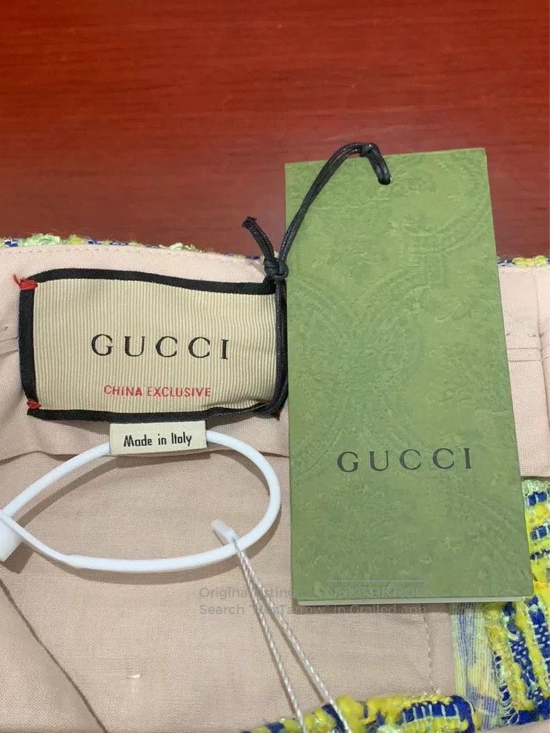 Gucci Gucci Colour-matched plaid linen shorts Size 25" / US 0 / IT 36 - 4 Thumbnail
