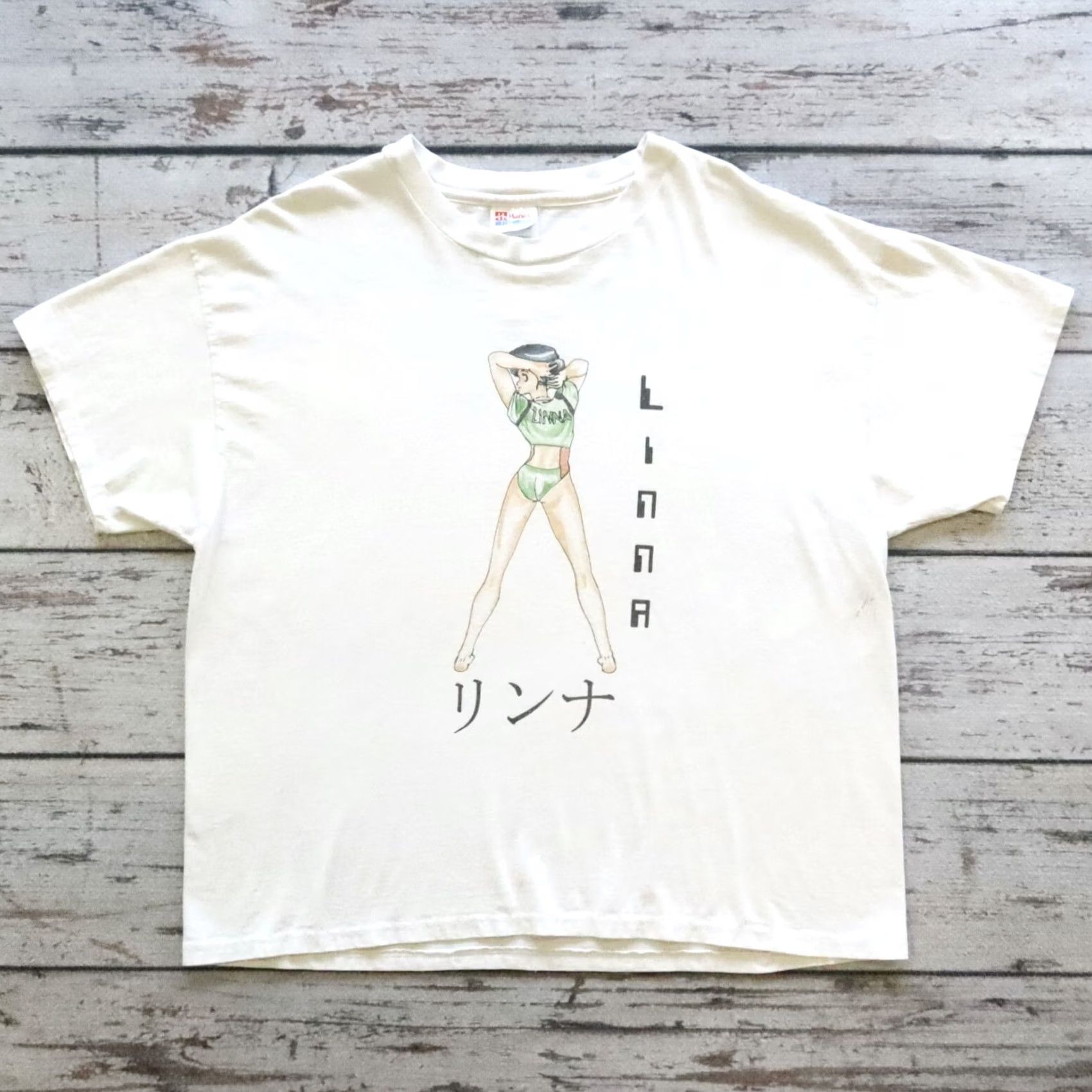 Vintage VINTAGE Bubblegum Crisis Tshirt XL Men White Linna Video Game Swimsuit Collection Size US XL / EU 56 / 4 - 2 Thumbnail