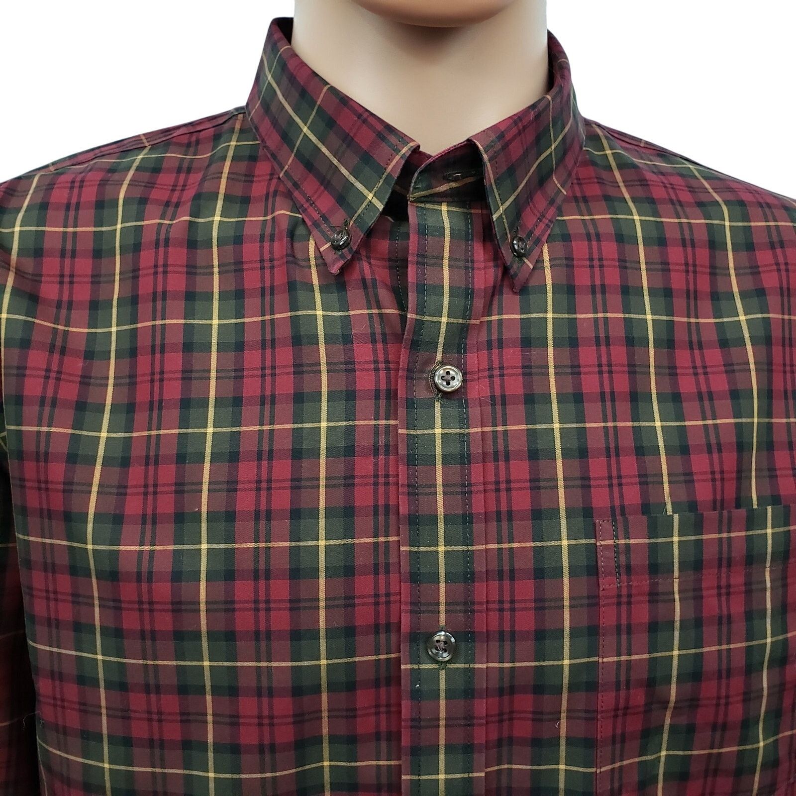 L.L. Bean L.L. Bean Shirt Slightly Fitted Tartan Plaid L/S Button Down Size US L / EU 52-54 / 3 - 2 Thumbnail