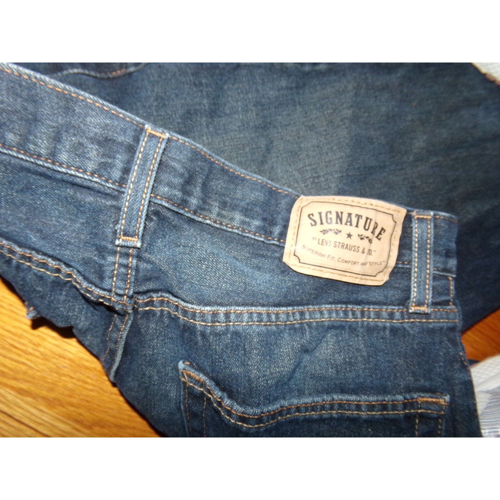 Levi's Levi Straus Signature Relaxed Straight Leg Jeans 33x30 Size 33" - 2 Thumbnail