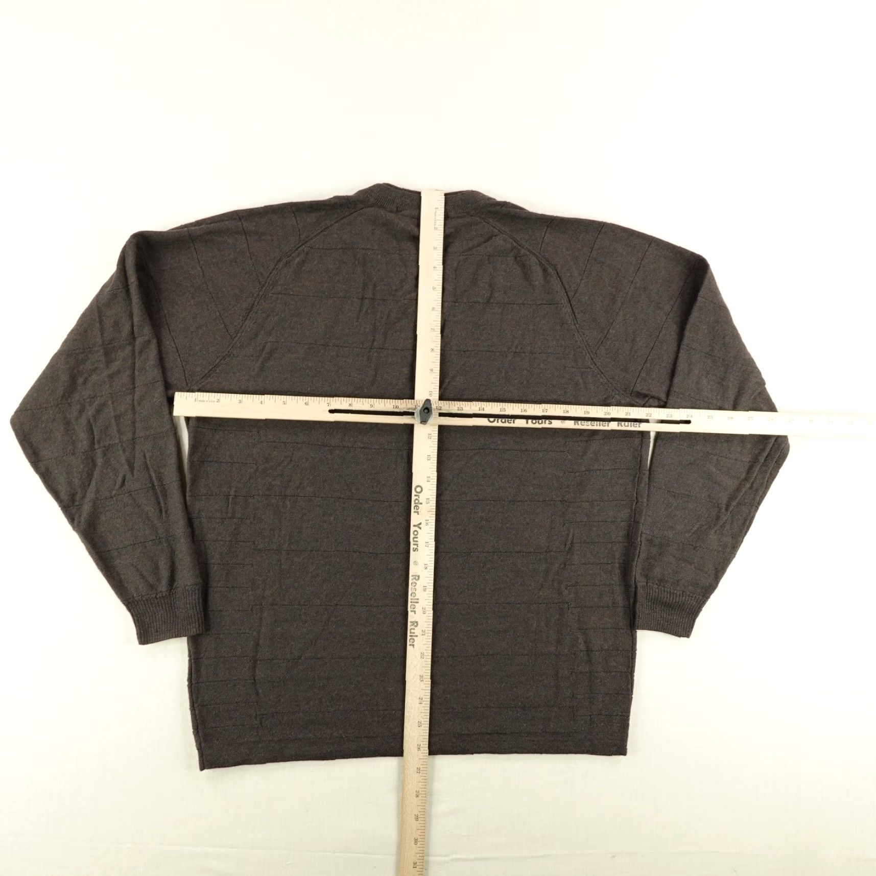 Nike VINTAGE Nike Golf Sweater Mens Large Wool V-Neck Brown 90s Striped Pullover Size US L / EU 52-54 / 3 - 5 Thumbnail