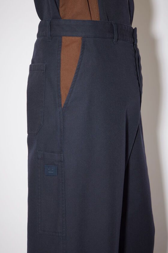 Acne Studios Acne Studios Workwear trousers Navy/Dark brown Size US 34 / EU 50 - 2 Thumbnail
