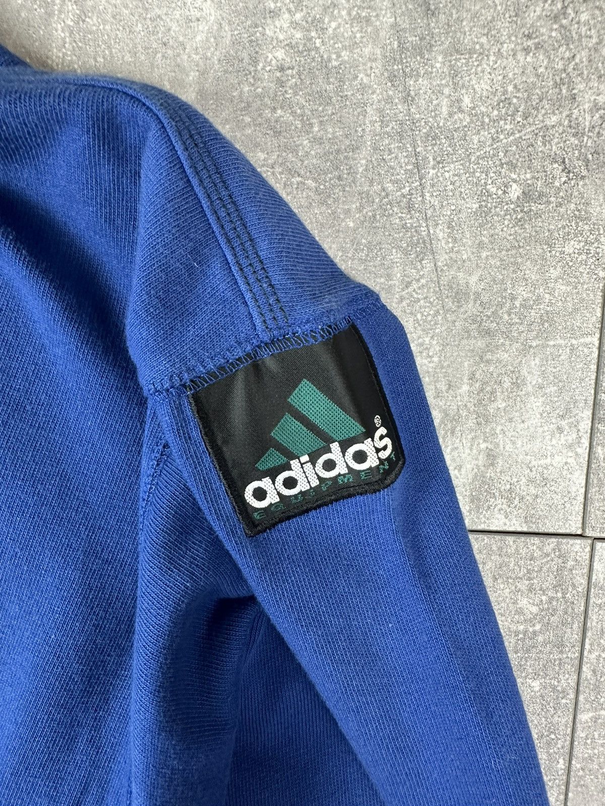 Adidas Adidas Equipment Vintage Retro 90s Sportswear Long Sleeve Size US XL / EU 56 / 4 - 12 Thumbnail