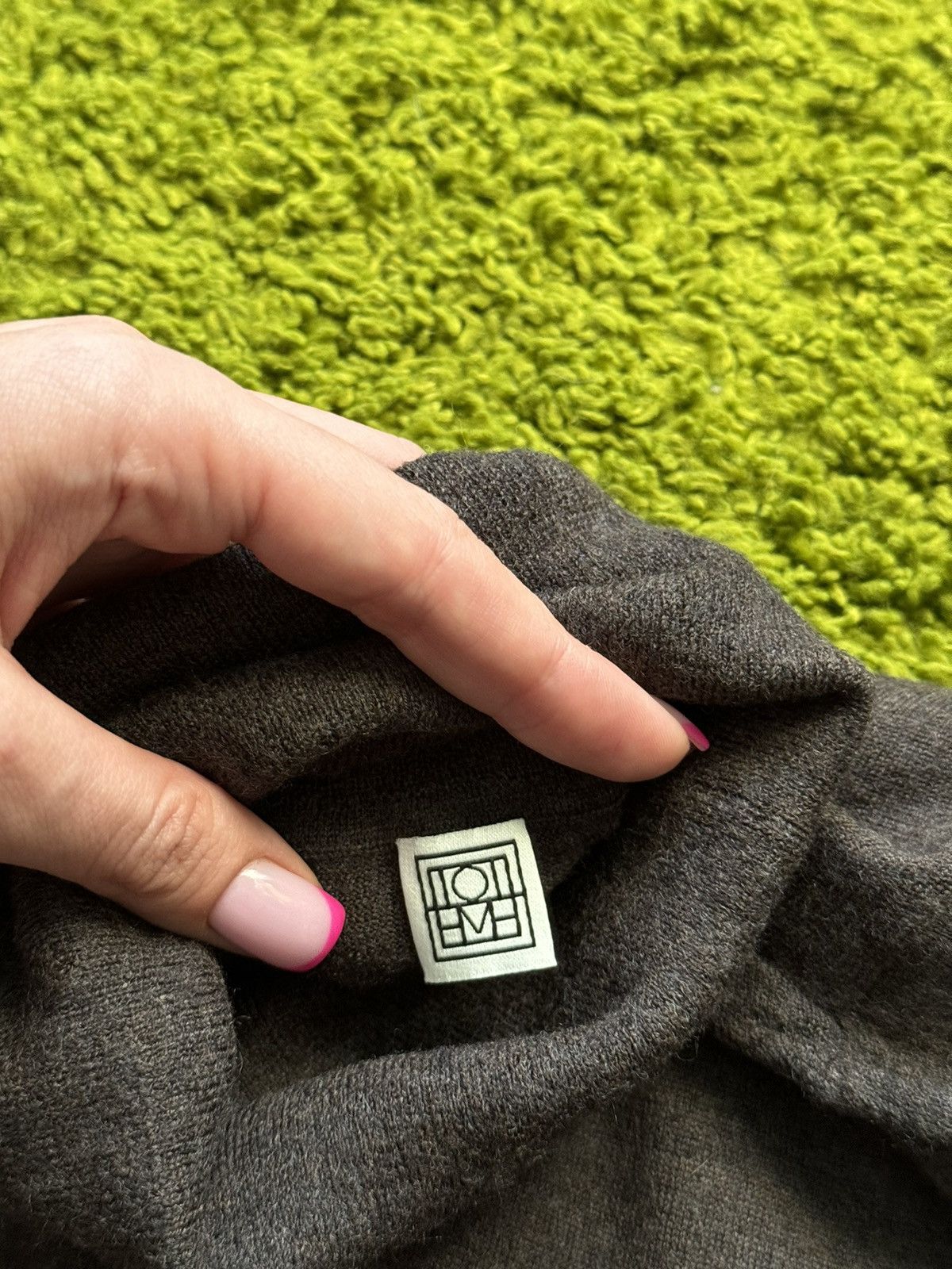 Designer × Toteme Toteme 100% wool turtleneck sweater Size S / US 4 / IT 40 - 3 Thumbnail