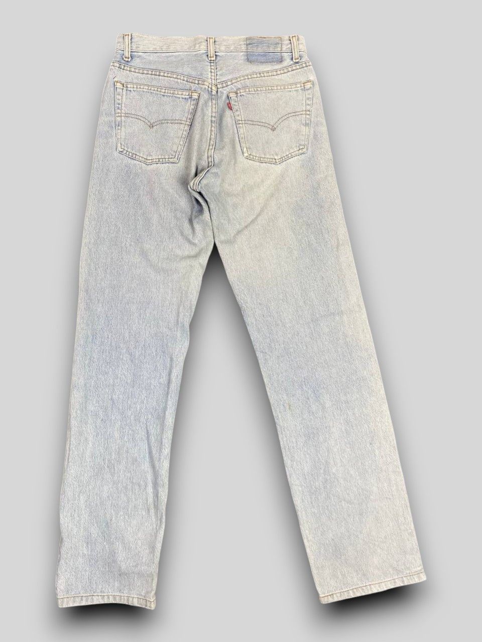 Levi's vintage 80s levis 501 lightwash denim nice design Size US 29 - 2 Thumbnail