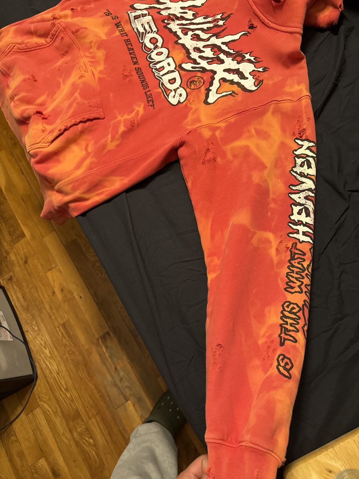 HELLSTAR HELLSTAR RECORDS LAVA PULLOVER HOODIE Size US M / EU 48-50 / 2 - 7 Thumbnail
