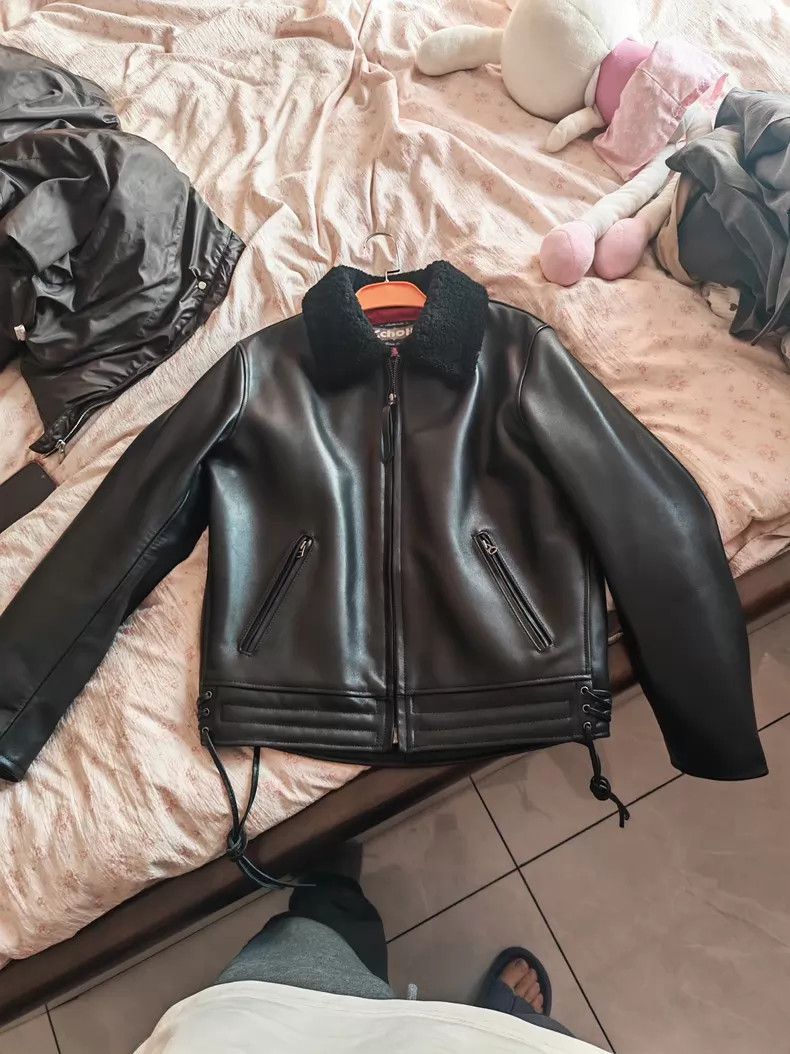 Schott Schott Classic leather jacket Size US M / EU 48-50 / 2 - 8 Thumbnail