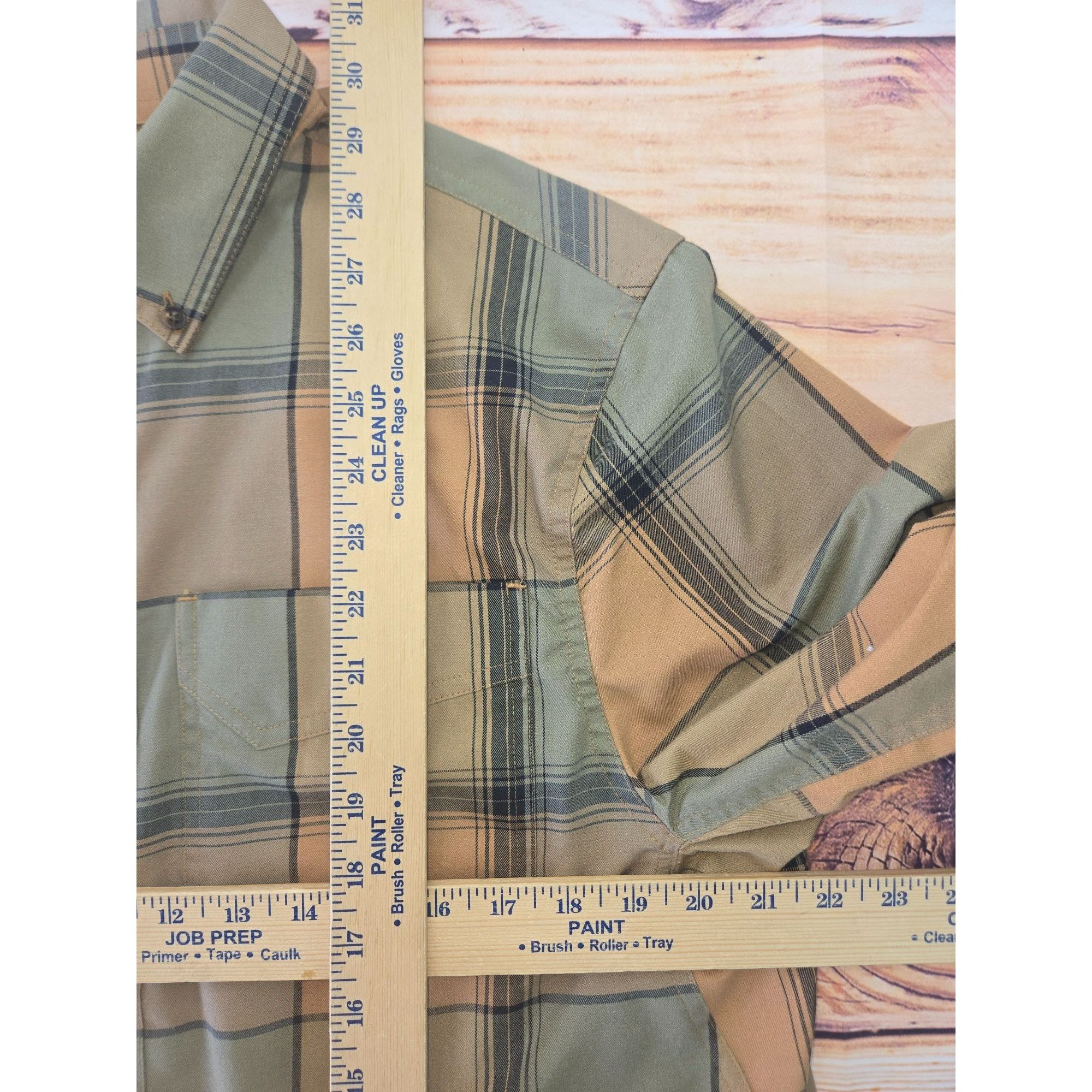 Duluth Trading Company Alaskan Hardgear By Duluth Trading Co. Mens Plaid Shirt M Po Size US M / EU 48-50 / 2 - 8 Thumbnail