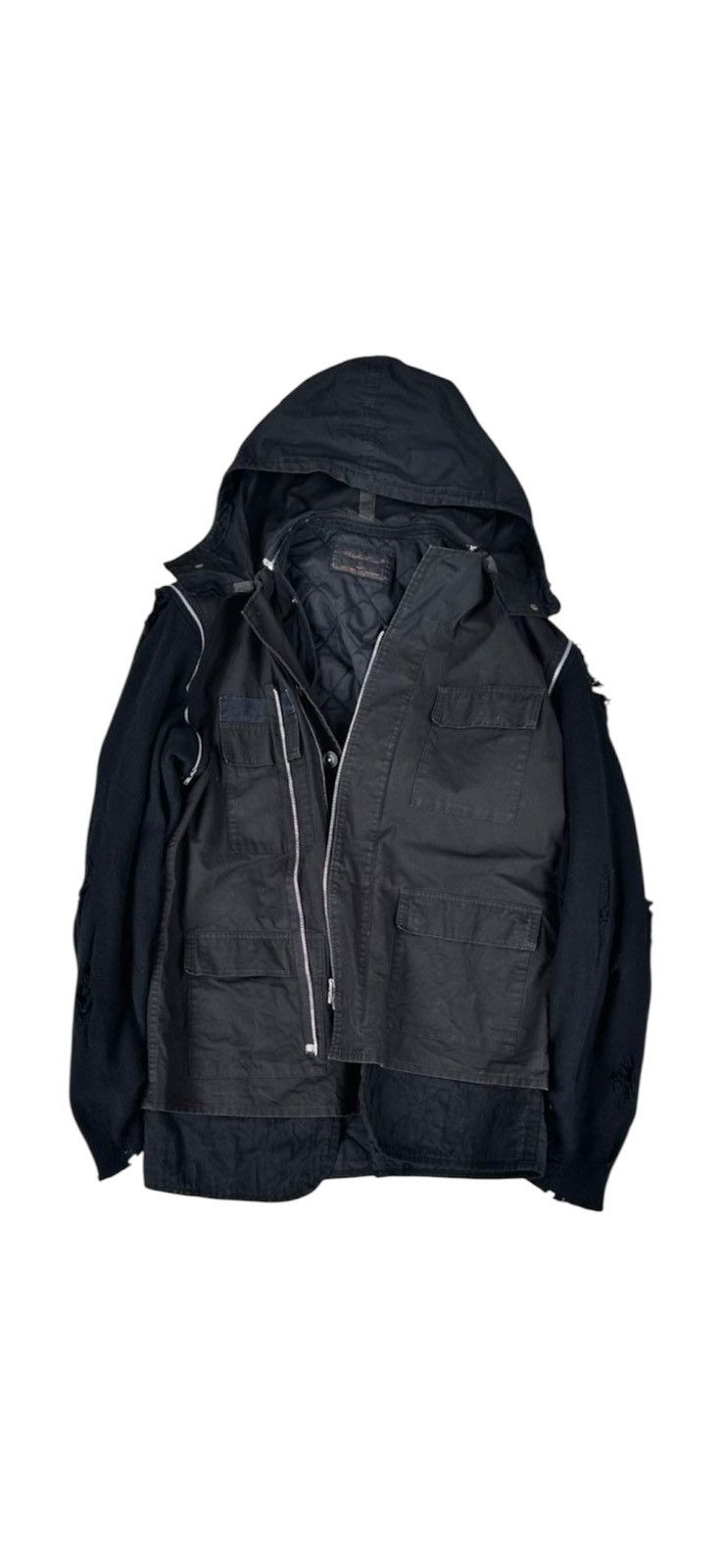 Undercover Archive Modular M-65 Jacket (2004) Size US L / EU 52-54 / 3 - 1 Thumbnail