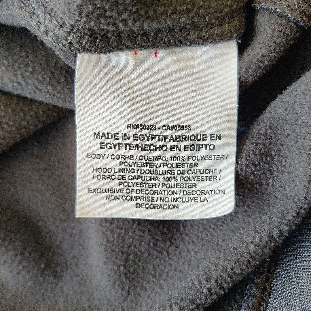 Nike Therma-Fit streak logo fleece lined hoodie pullover top Size US L / EU 52-54 / 3 - 6 Thumbnail