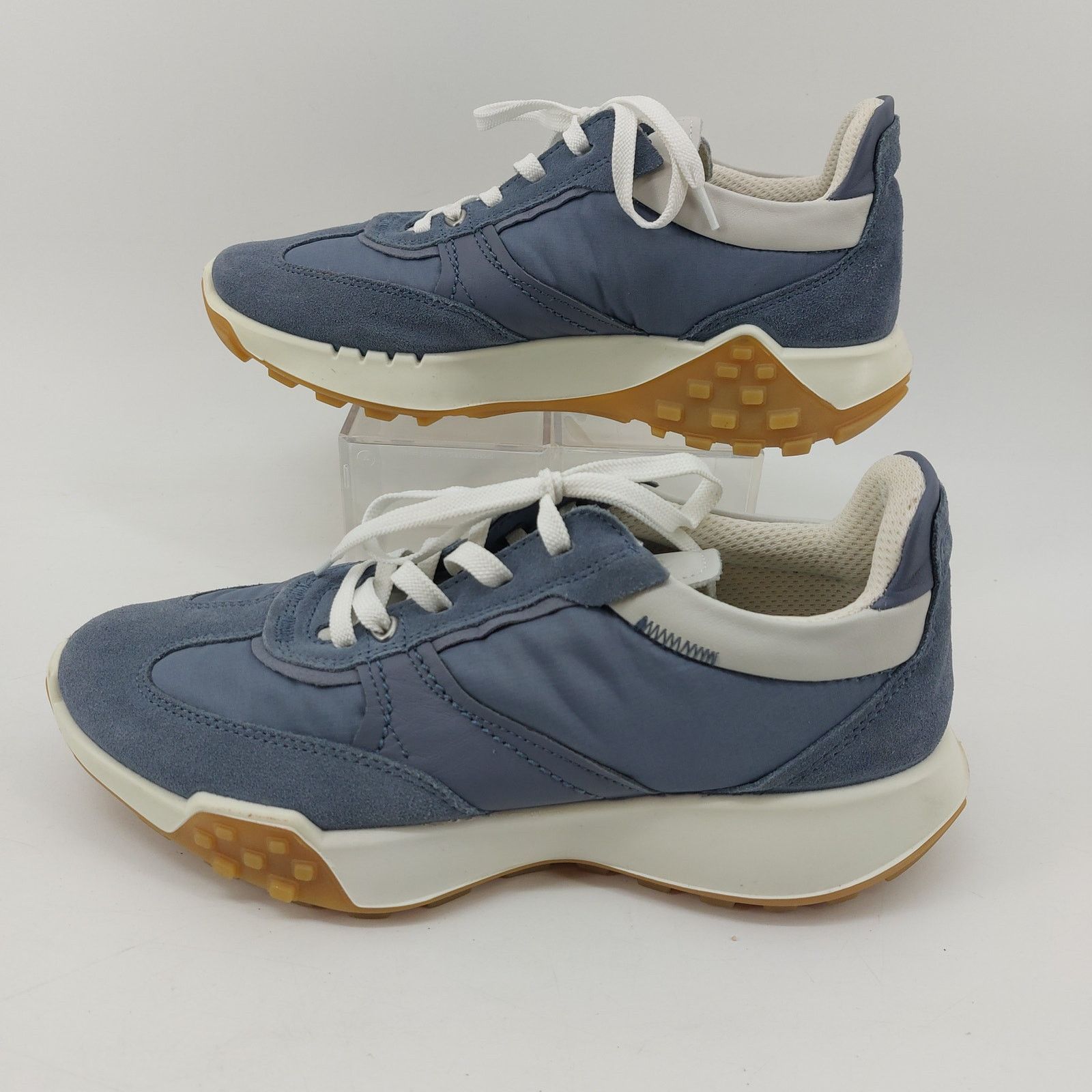Ecco Ecco Women's Retro Sneakers Lace Up Size 39 US 8 - 8.5 Size US 8 / IT 38 - 6 Thumbnail