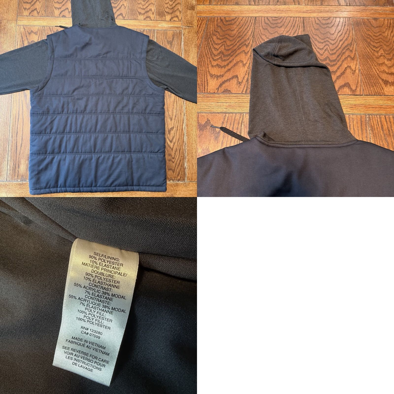 TravisMathew Travis Mathew Tides Up Hooded Jacket Mens XXL Black Full Zip Embroidered Jacket Size US XXL / EU 58 / 5 - 8 Thumbnail