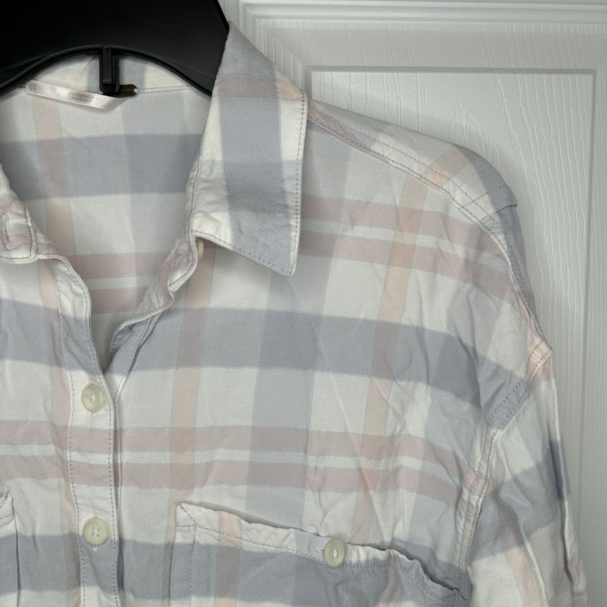Free People Free People Loveland Plaid Shirt Size XS Size XS / US 0-2 / IT 36-38 - 5 Thumbnail