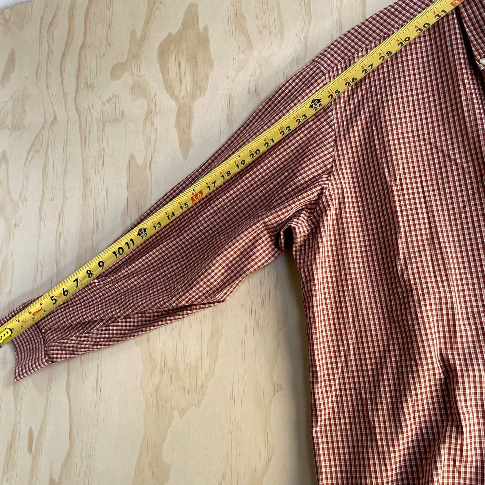 Vintage L.L. Bean Shirt Mens XL Red Check Long Sleeve Button Down Wrinkle Resistant Size US XL / EU 56 / 4 - 7 Thumbnail