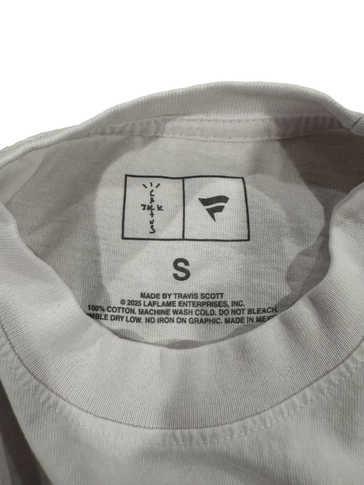 Travis Scott Travis Scott Fanatics Fest Exclusive NYC Teams Tee White Size US S / EU 44-46 / 1 - 10 Thumbnail