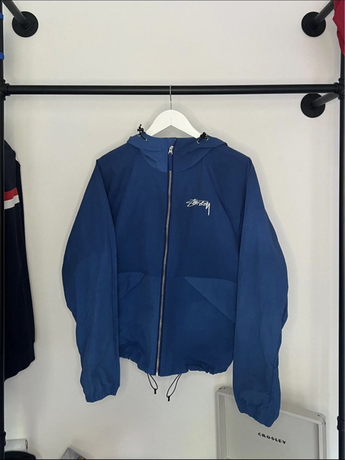 Stussy Stussy Shell Jacket Windbreaker Blue S Size US S / EU 44-46 / 1 - 1 Thumbnail