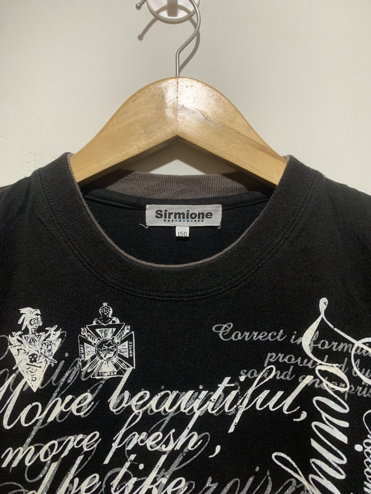 14th Addiction Japanese Sirmione Double Layer Seditionaries Poem Tee Shirt Size US M / EU 48-50 / 2 - 12 Thumbnail