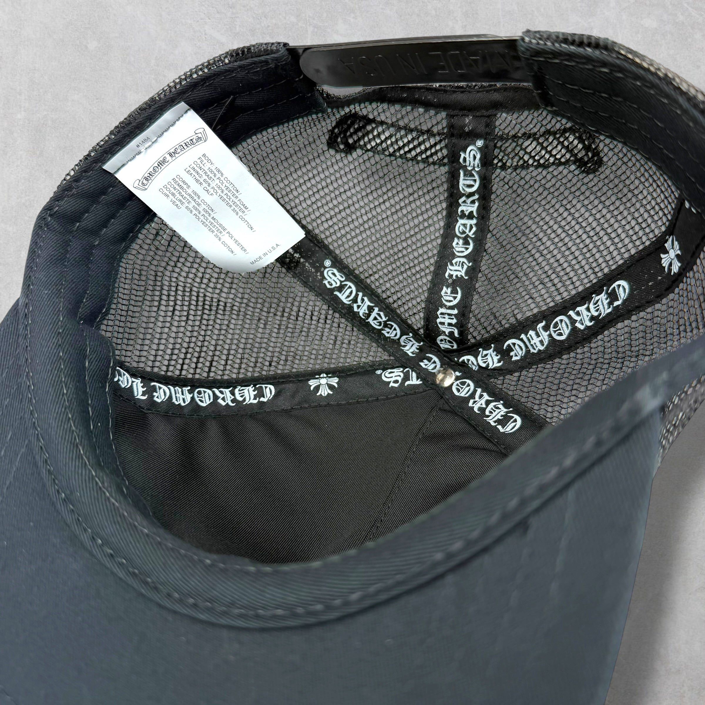 Chrome Hearts Chrome Hearts Leather Pink Fuck Patch Trucker Hat Size ONE SIZE - 4 Thumbnail