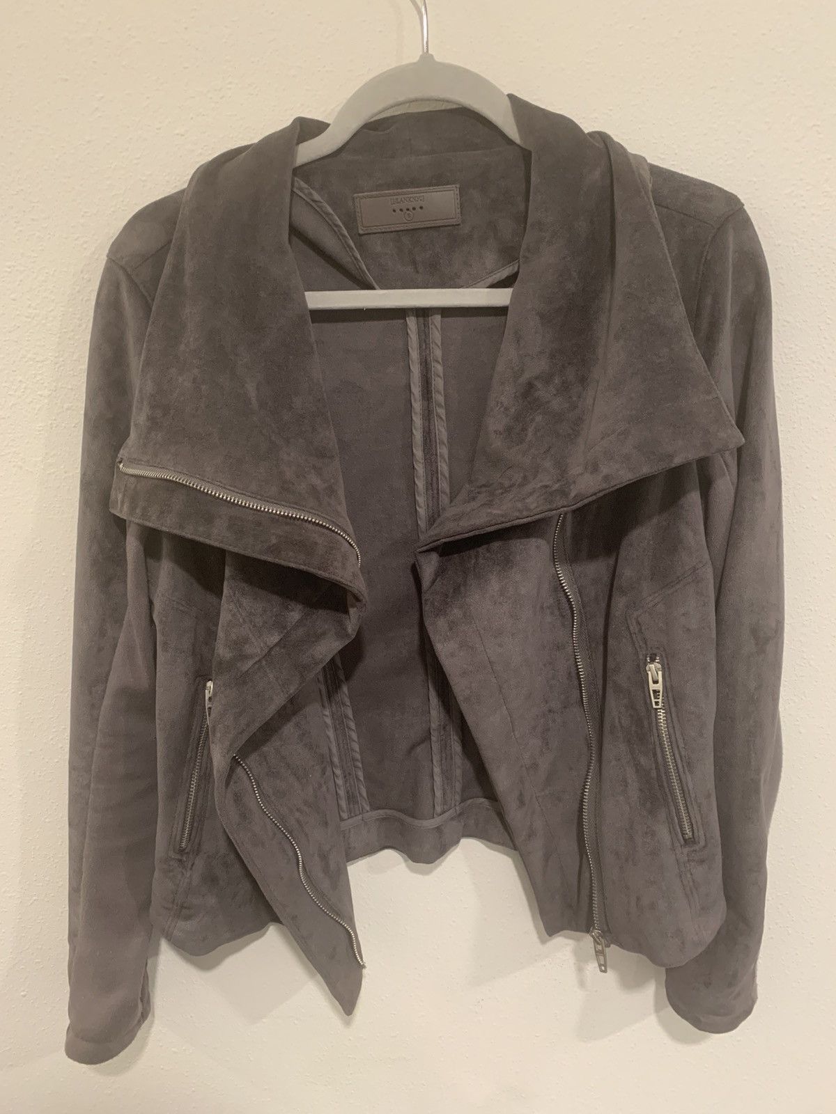 Rick Owens Rick owens like suede asymetrical zipup Size S / US 4 / IT 40 - 6 Thumbnail