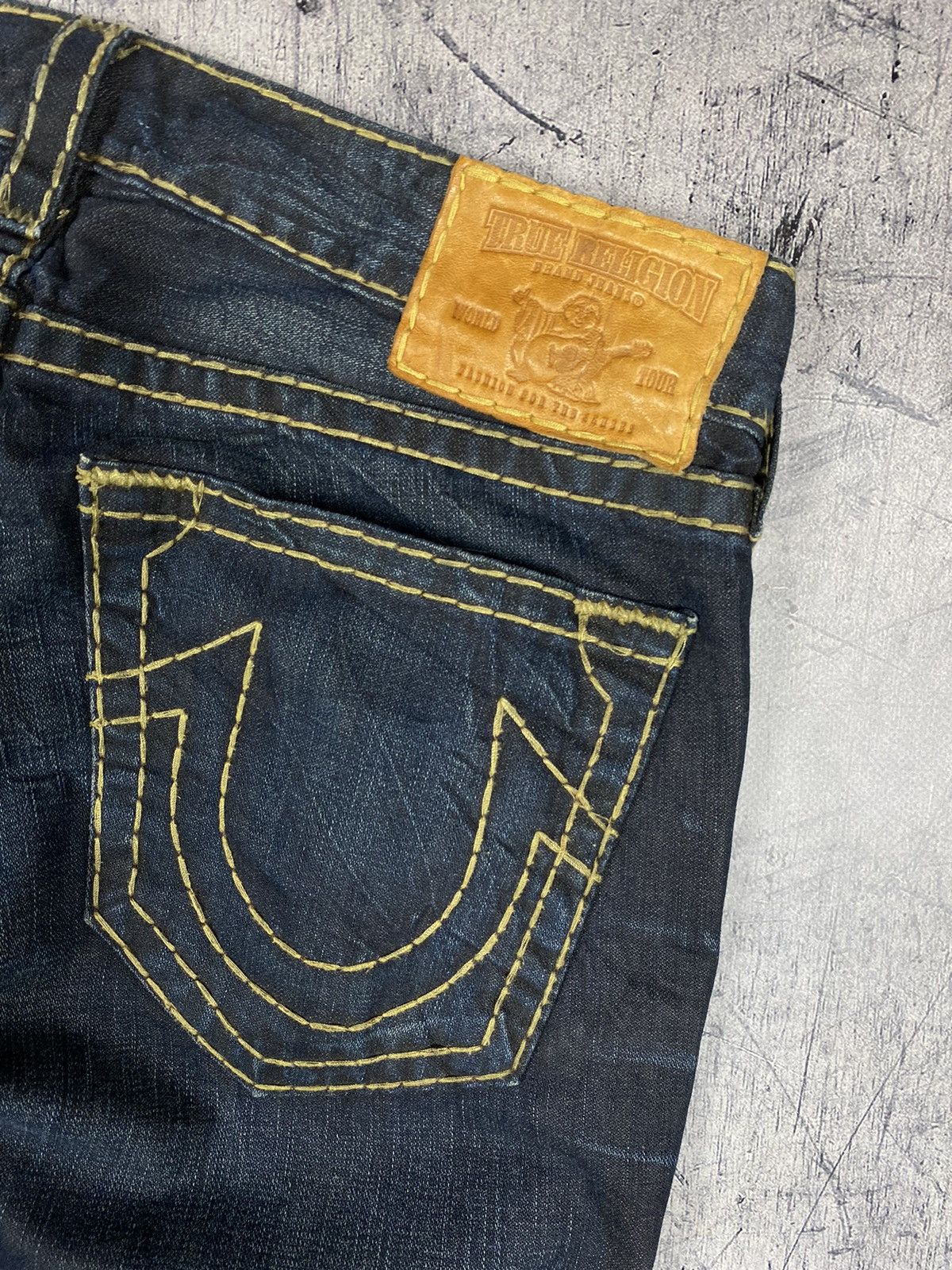 True Religion Vintage Y2K True Religion Japanese Madi In USA Jeans Size US 34 / EU 50 - 4 Thumbnail