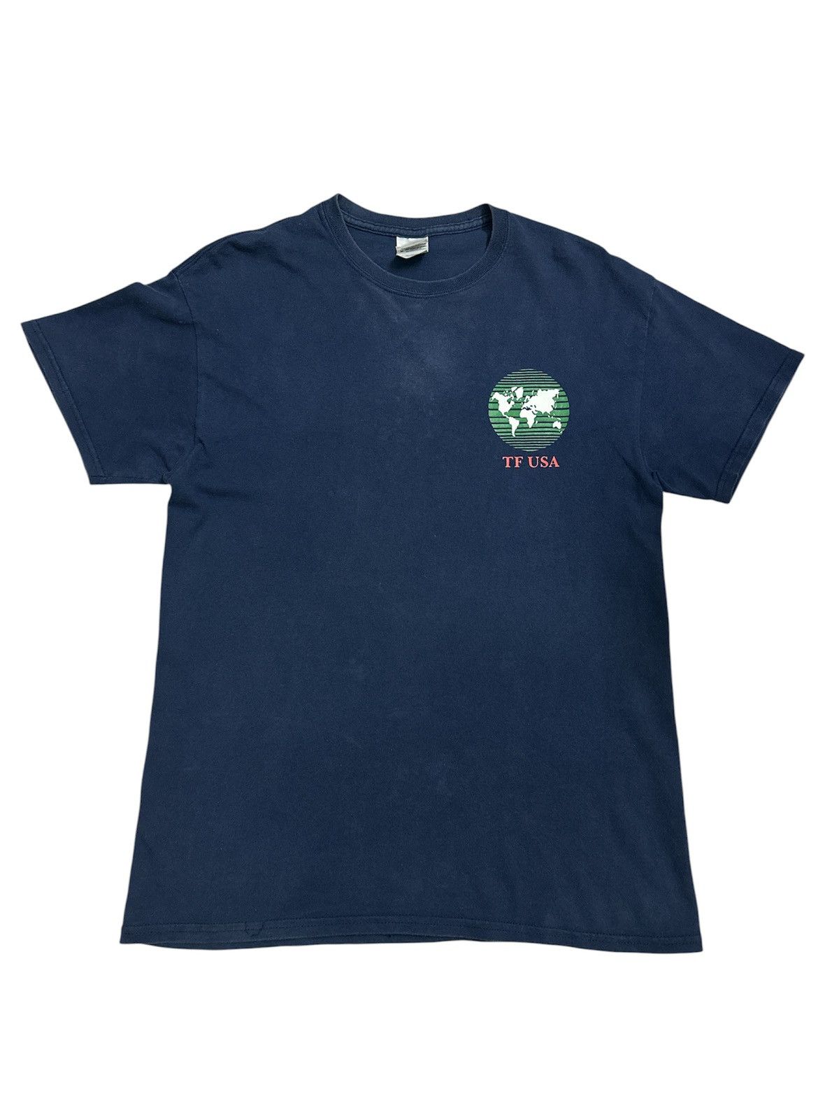 Title Fight "TF USA" Earth Globe Band T-Shirt
