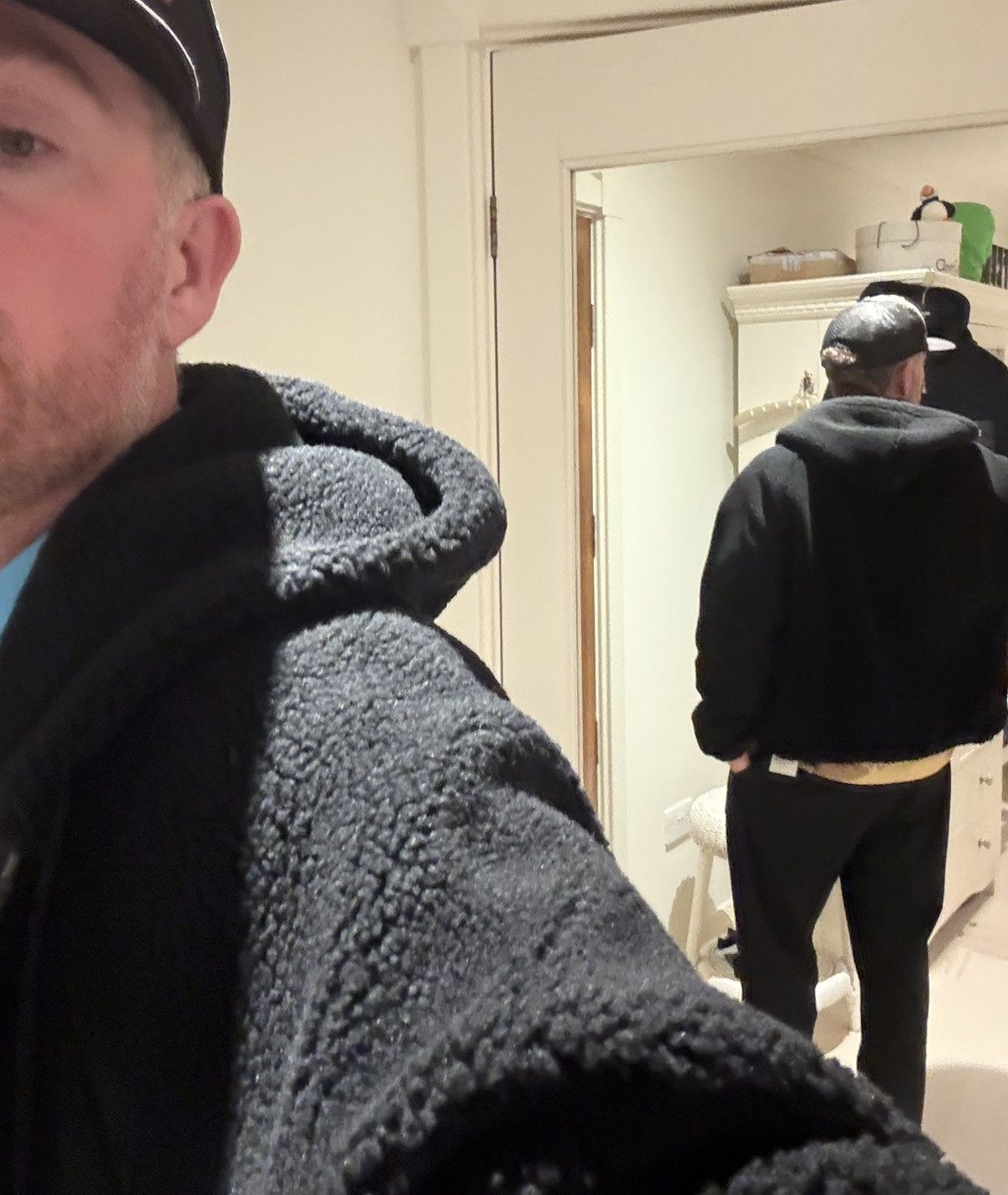Celine $2.35k 🤑 FW24 Celine logo black fleece jacket Hedi grail M Size US M / EU 48-50 / 2 - 8 Thumbnail