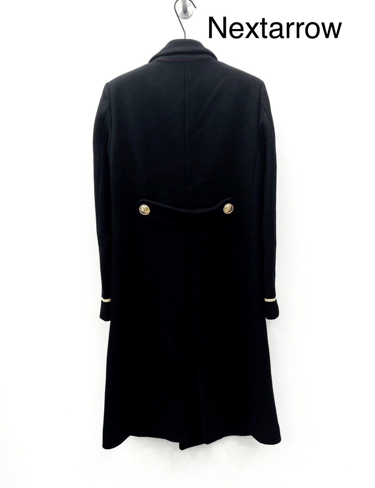 Saint Laurent Paris × Yves Saint Laurent Saint Laurent YSL fashion show double gold button wool coat Size US M / EU 48-50 / 2 - 2 Thumbnail