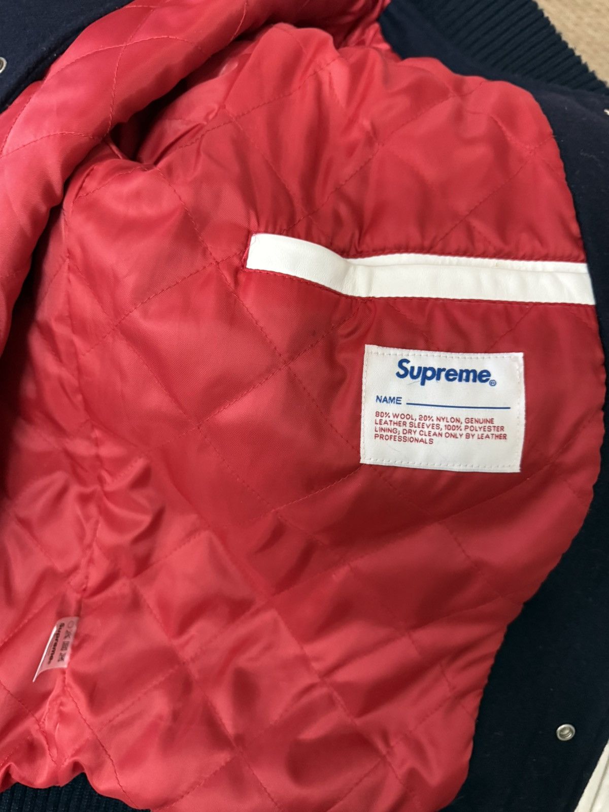 Supreme Supreme Tiger Varsity F/W 2009 Navy Size US M / EU 48-50 / 2 - 5 Thumbnail