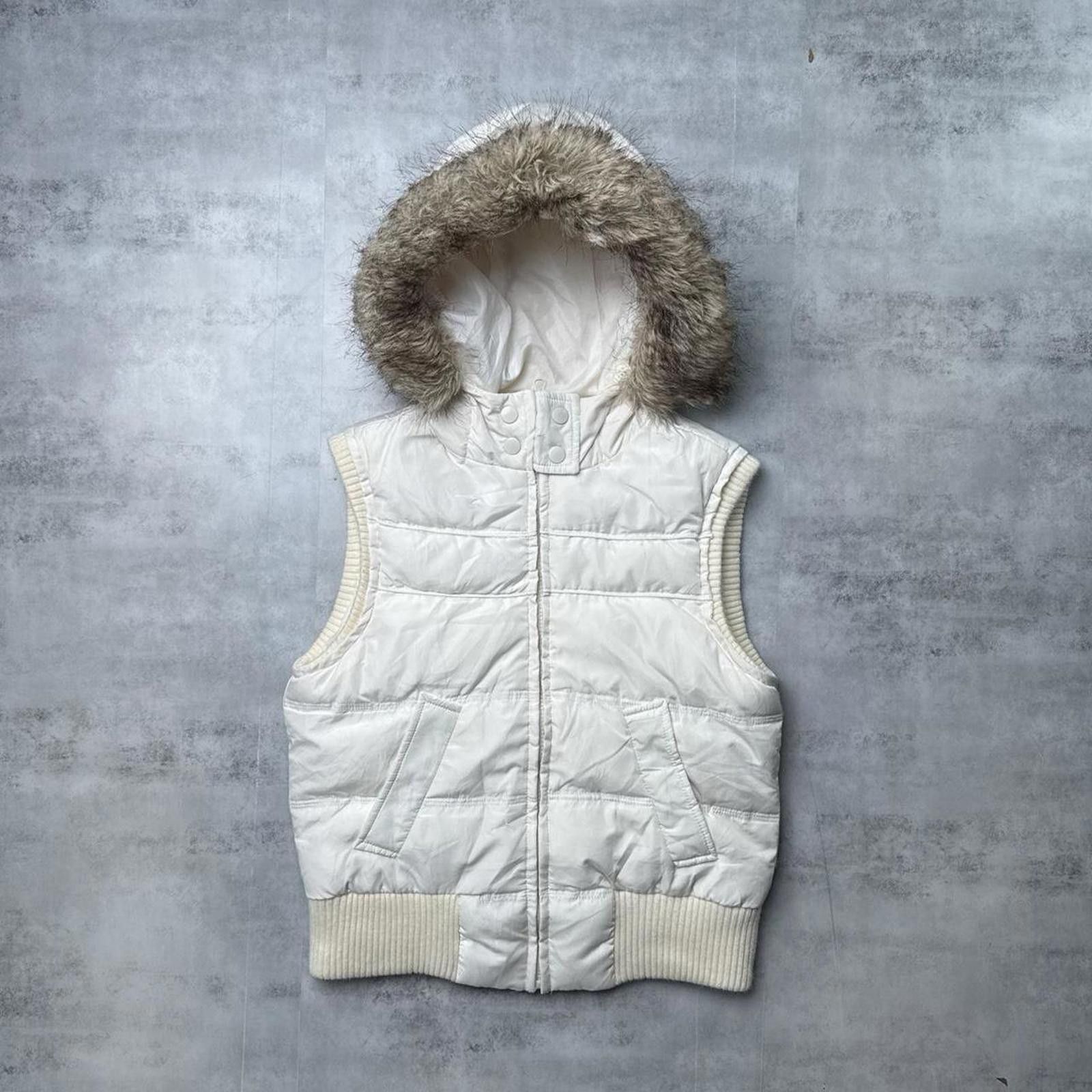 Aeropostale Y2K Aeropostale 00s Vest Sherpa Jacket Size M / US 6-8 / IT 42-44 - 1 Thumbnail