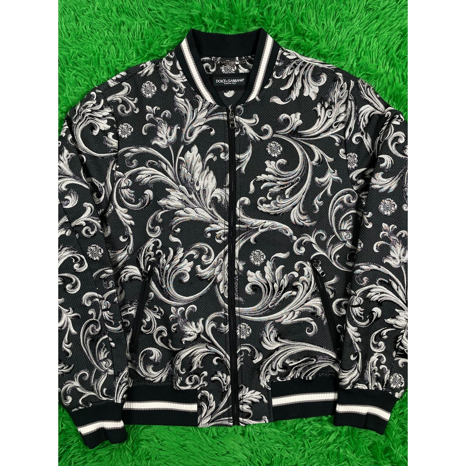 Dolce & Gabbana D&G Blazer Jacket Black White 50 (Medium) Used Size US M / EU 48-50 / 2 - 1 Thumbnail