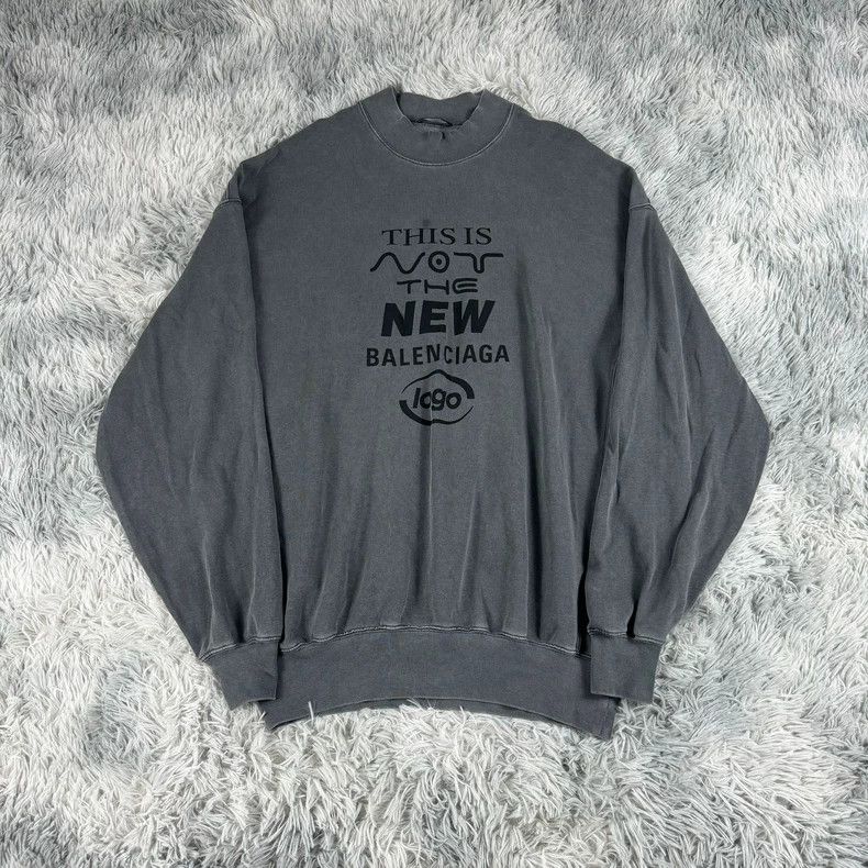 Balenciaga Balenciaga 21FW Sweatshirt 2502-Nextarrow Size US S / EU 44-46 / 1 - 1 Thumbnail