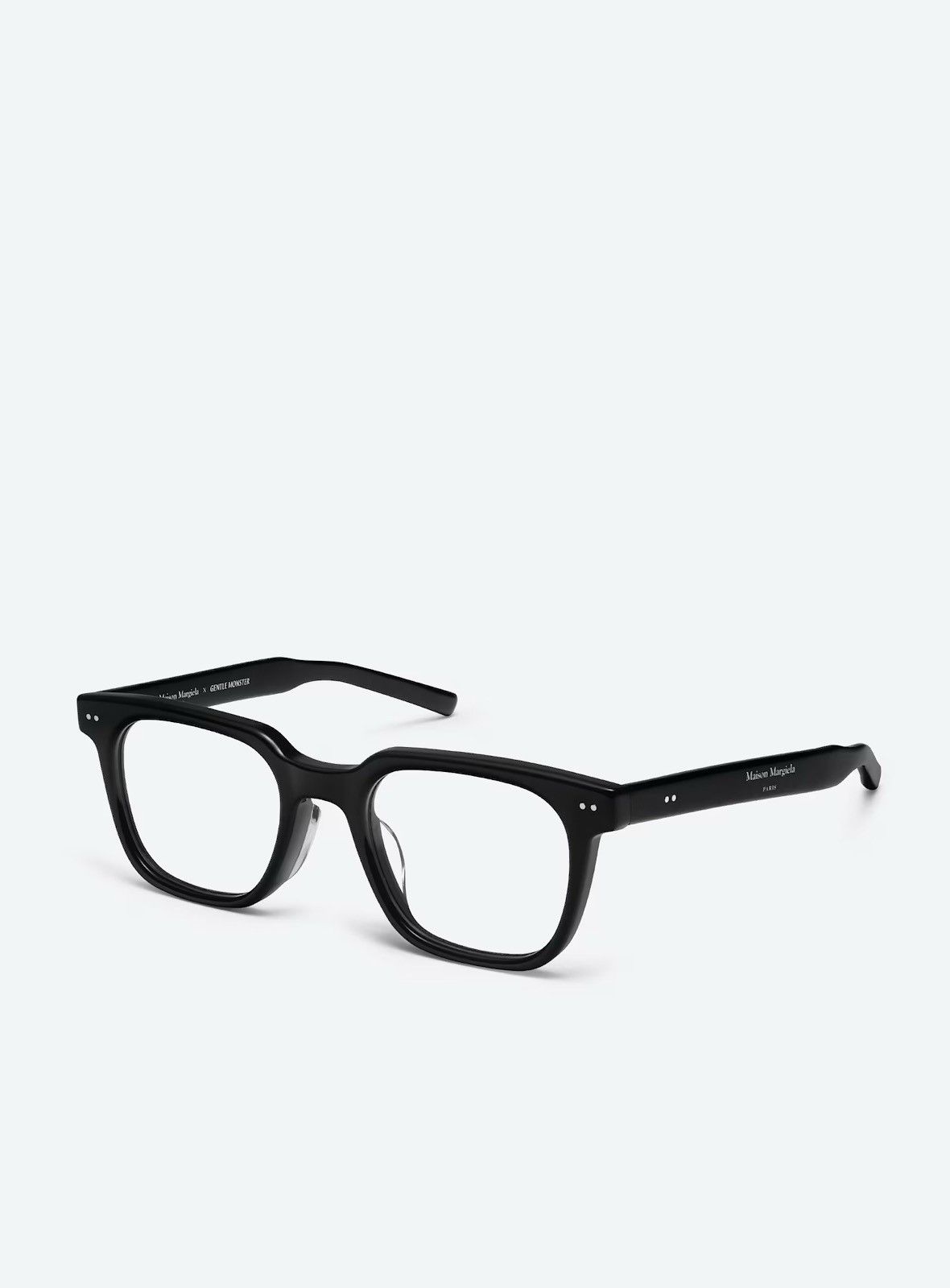 Pre-owned Gentle Monster X Maison Margiela Gentle Monster Maison Margiela Mm117 01 Black