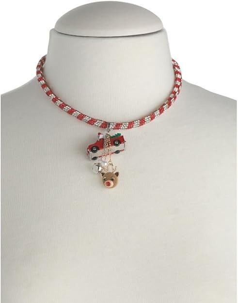 Betsey Johnson Betsey Johnson Holiday Christmas Santa Truck Necklace Size ONE SIZE - 1 Thumbnail