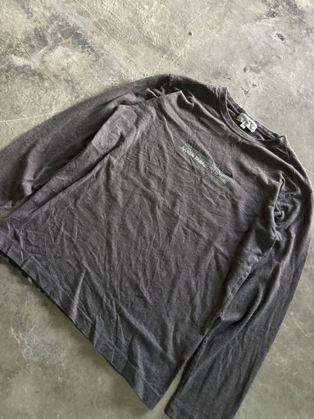 Hysteric Glamour × Japanese Brand × Kansai Yamamoto vintage kansai yamamoto wording logo longs sleeve japanese Size US M / EU 48-50 / 2 - 6 Thumbnail