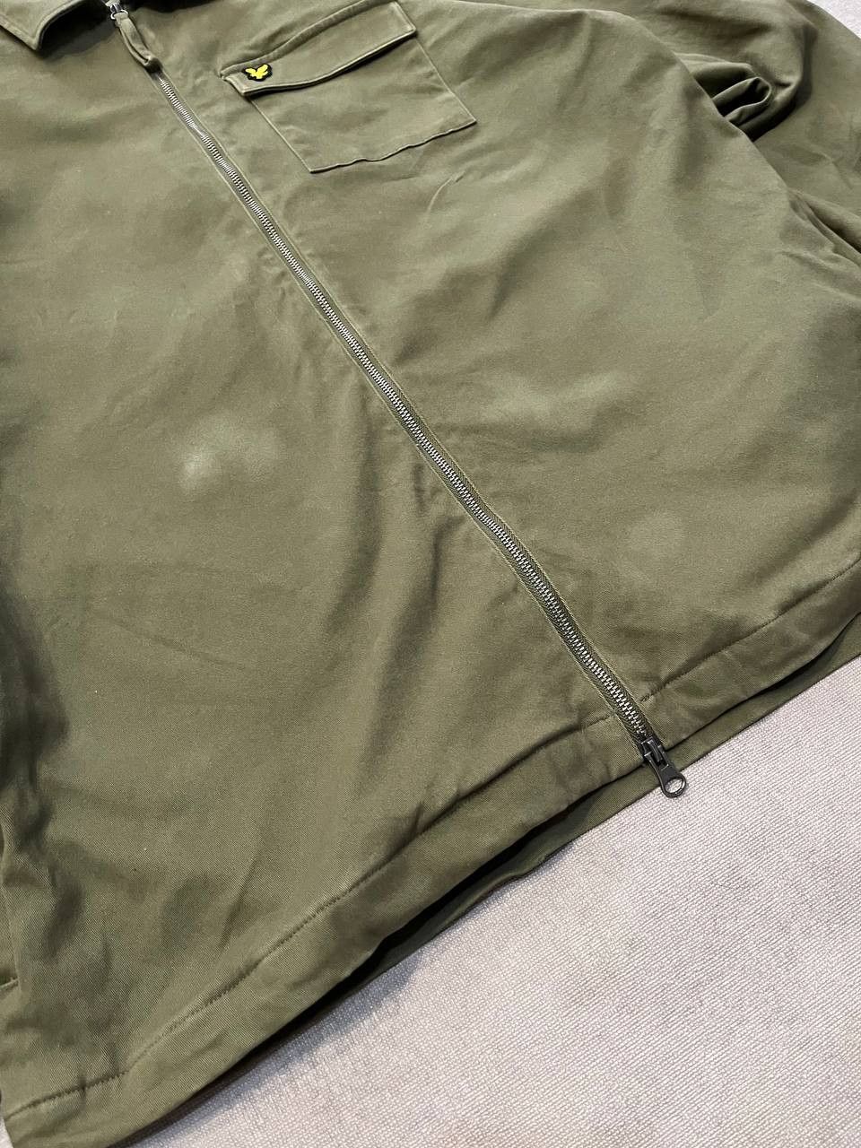 Lyle & Scott Lyle & Scott Overshirt Men's Jacket Camo Green Canvas Size US L / EU 52-54 / 3 - 5 Thumbnail