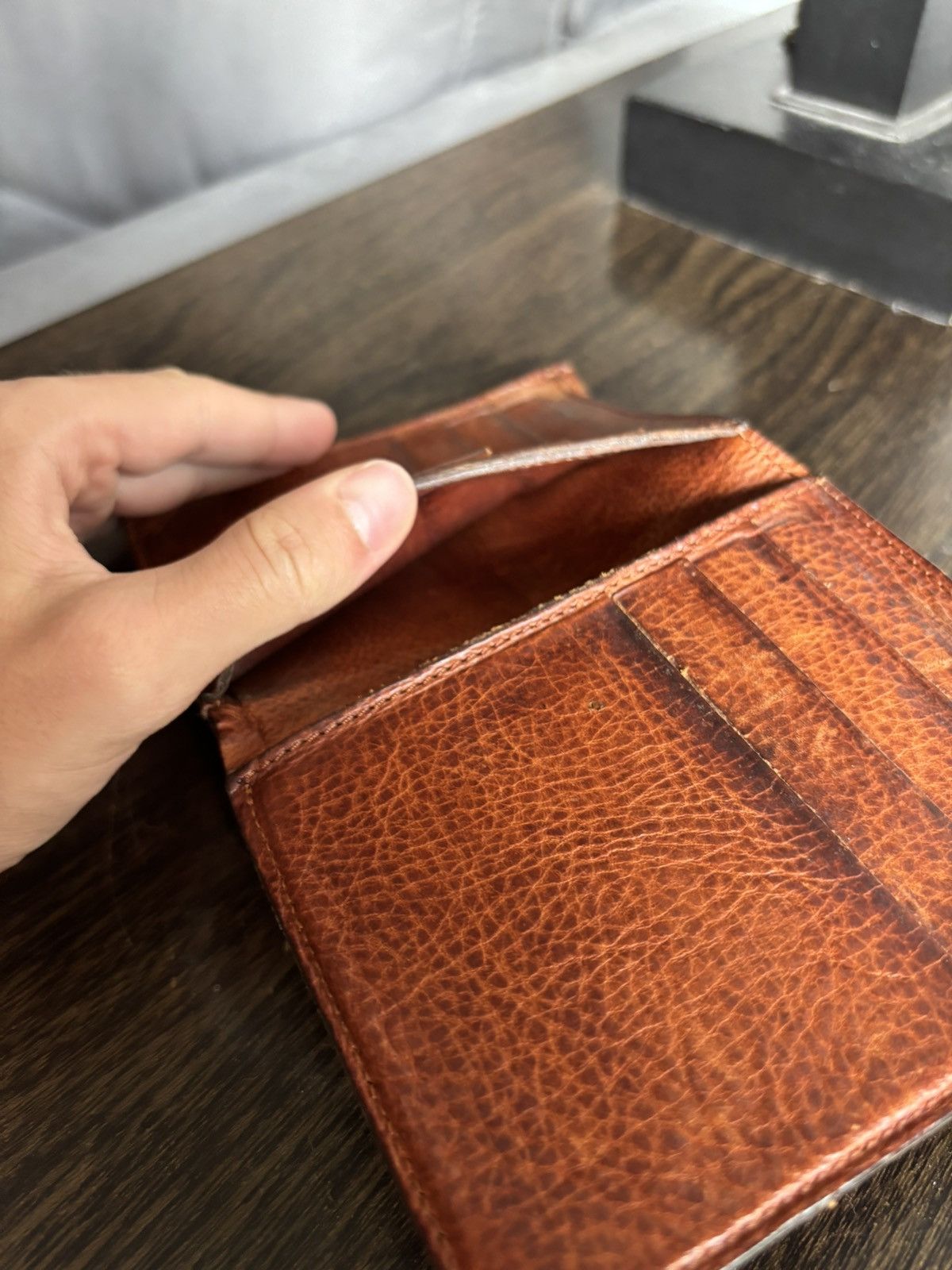 Maison Margiela Brown Margiela Wallet Size ONE SIZE - 6 Thumbnail