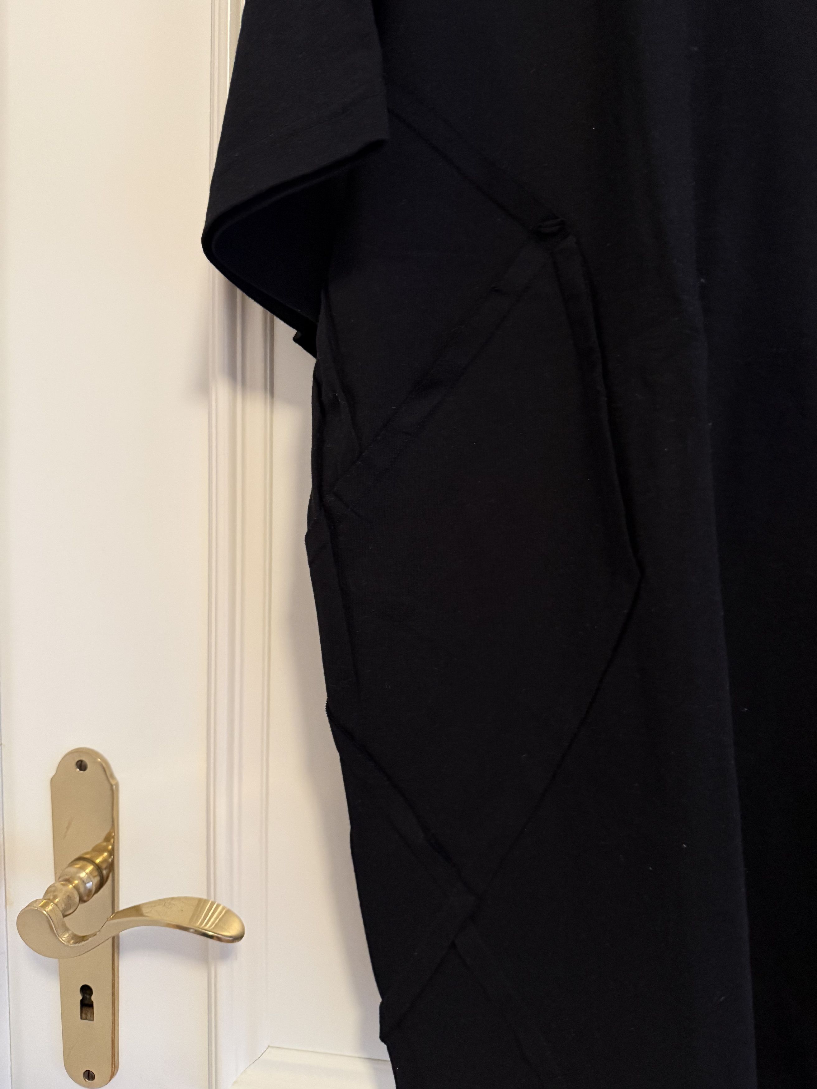 Comme des Garcons Homme Plus Edged Panel Stitch Jersey T-Shirt 'Black' Size US S / EU 44-46 / 1 - 4 Thumbnail