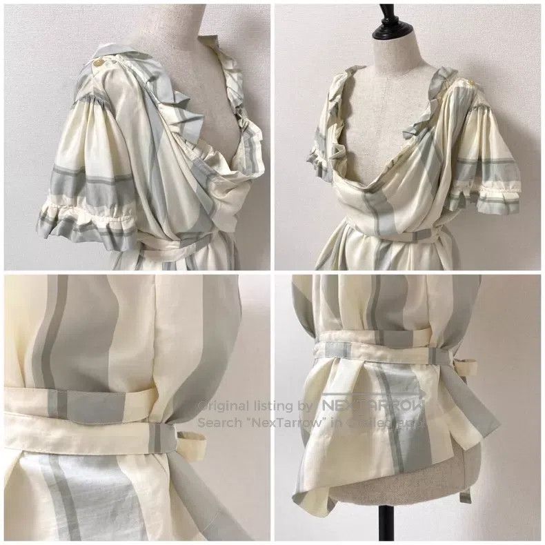 Vivienne Westwood Vivienne Westwood Vintage 90s Gold Label, Court Style, Str Size S / US 4 / IT 40 - 4 Thumbnail