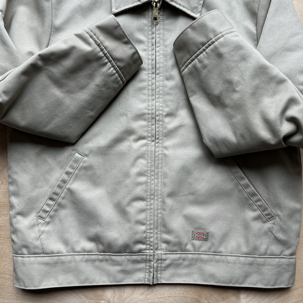 Dickies × Vintage Dickies Eisenhower Jacket S Khaki Full Zip Canvas Overcoat Size US S / EU 44-46 / 1 - 4 Thumbnail