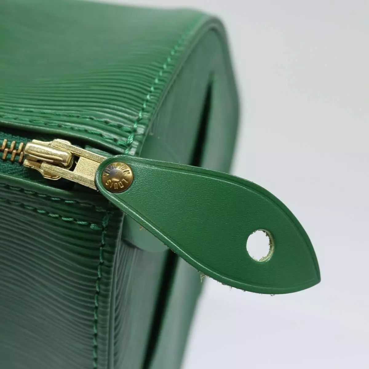 Louis Vuitton LOUIS VUITTON Epi Speedy 25 Hand Bag Borneo Green Size ONE SIZE - 14 Thumbnail