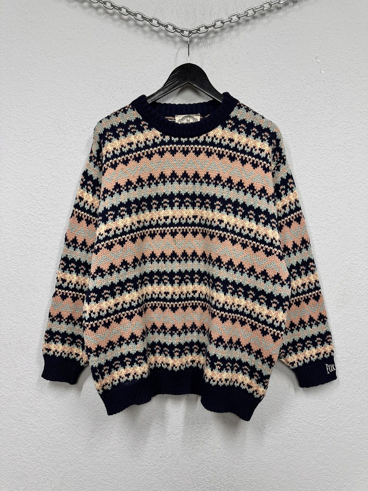 Diesel Vintage Knit Carlo Colucci Wool Coogi Dolce Gabbana Style Size US L / EU 52-54 / 3 - 2 Thumbnail