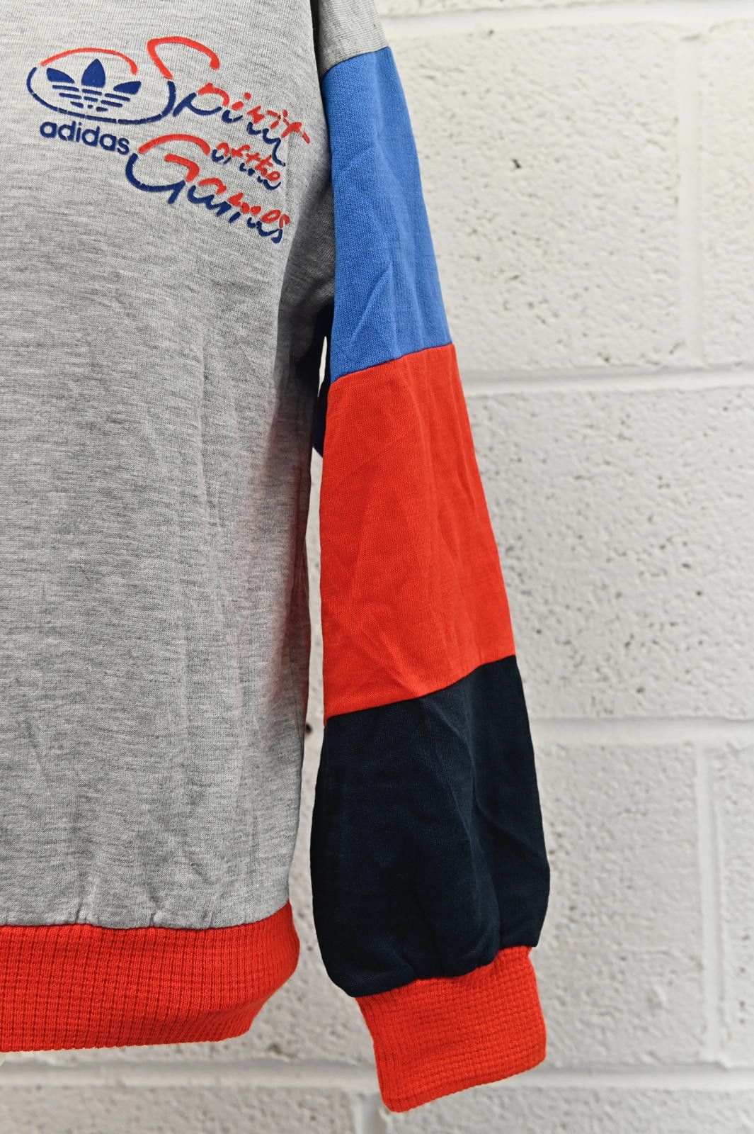 Adidas Adidas Grey Spirit of the Games Sweatshirt Mens Size S Size US S / EU 44-46 / 1 - 4 Thumbnail