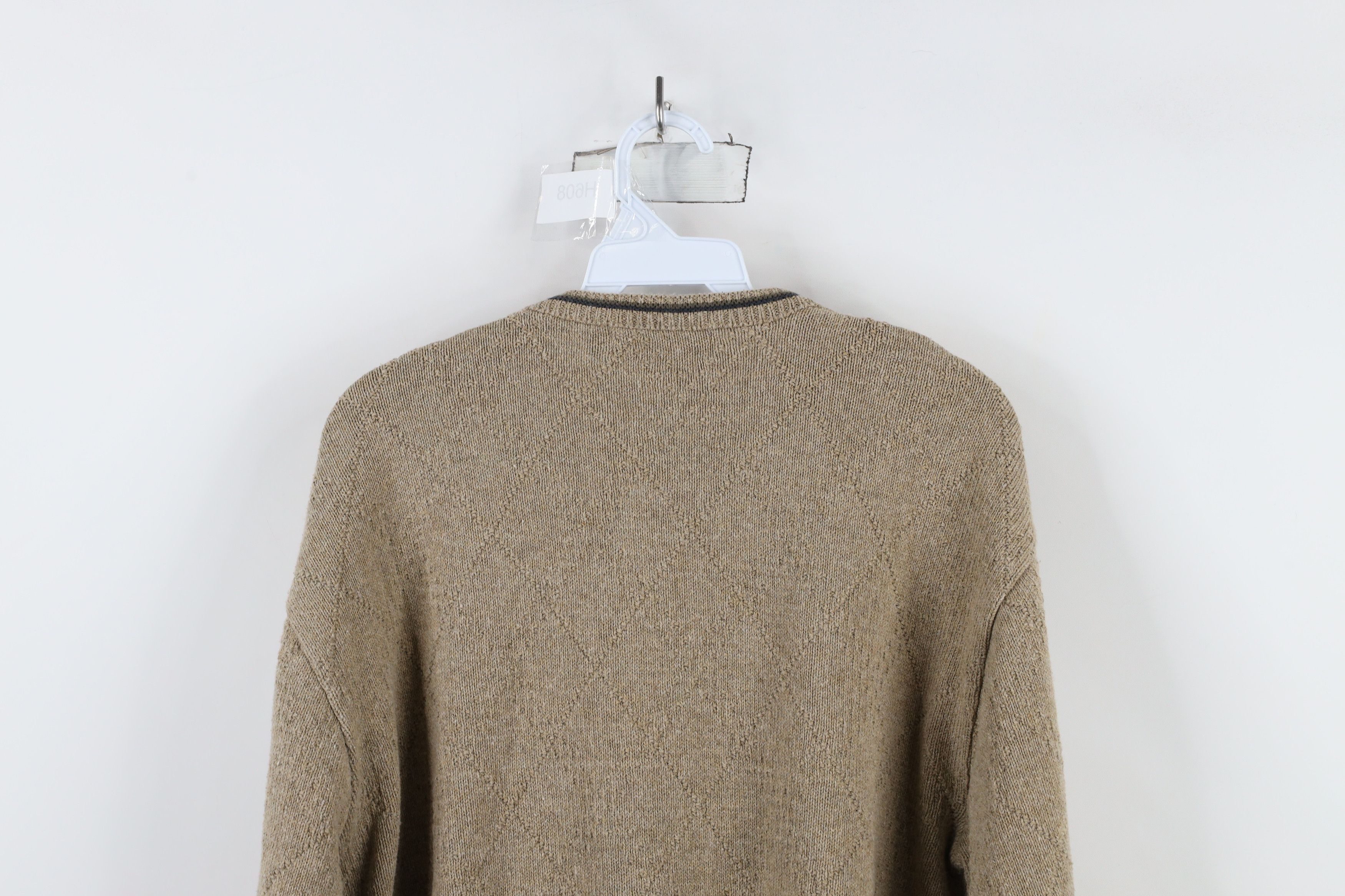 Vintage Vintage 90s Pinnacle Golf Diamond Cotton Knit Sweater USA Size US L / EU 52-54 / 3 - 11 Thumbnail