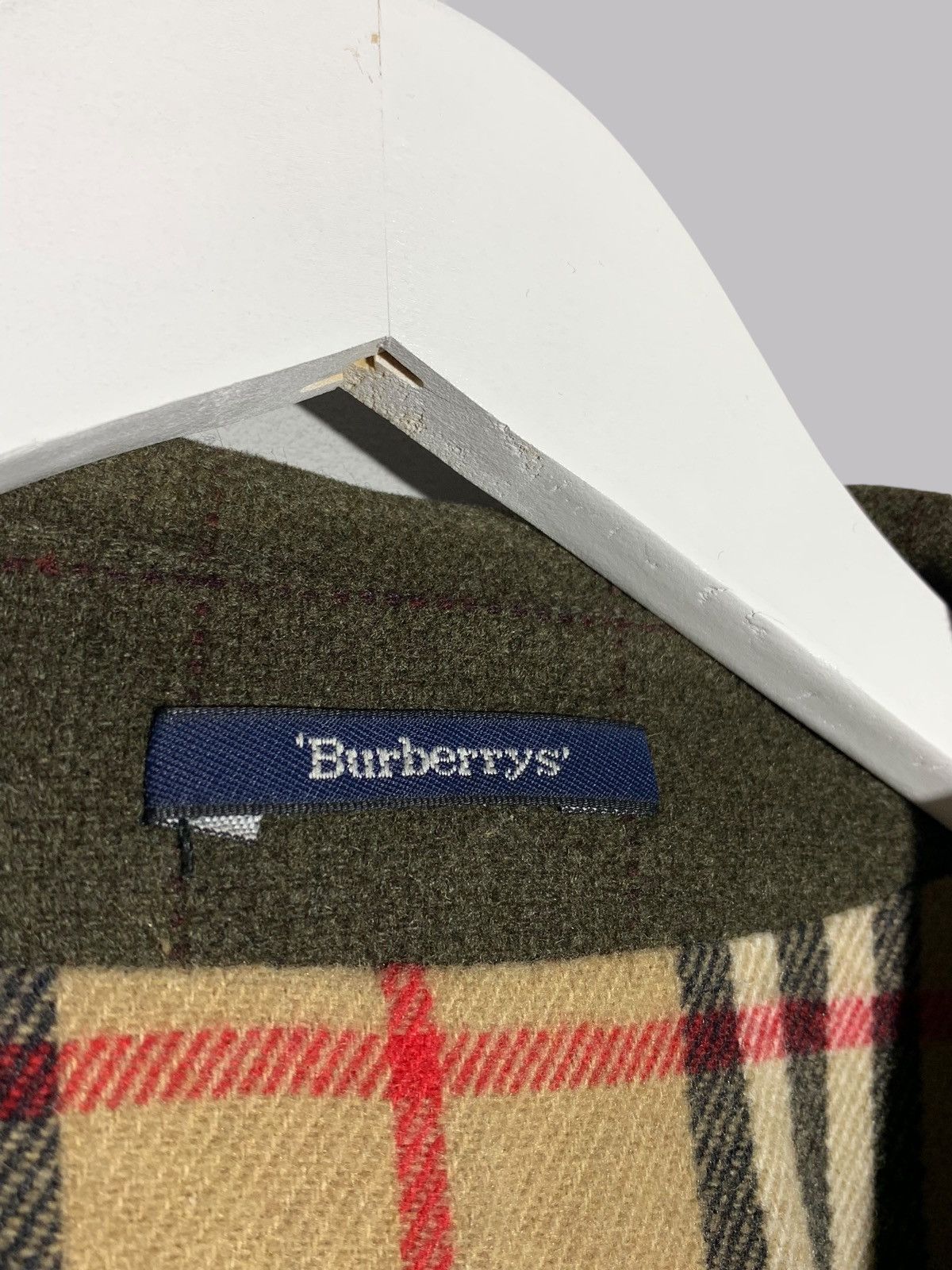 Burberry × Vintage Burberrys Wool Coat Size US L / EU 52-54 / 3 - 10 Thumbnail