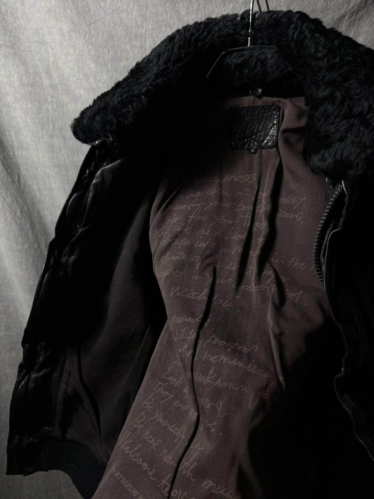 Isamu Katayama Backlash Isamu Katayama Backlash Fur Leather Jacket Size US M / EU 48-50 / 2 - 6 Thumbnail